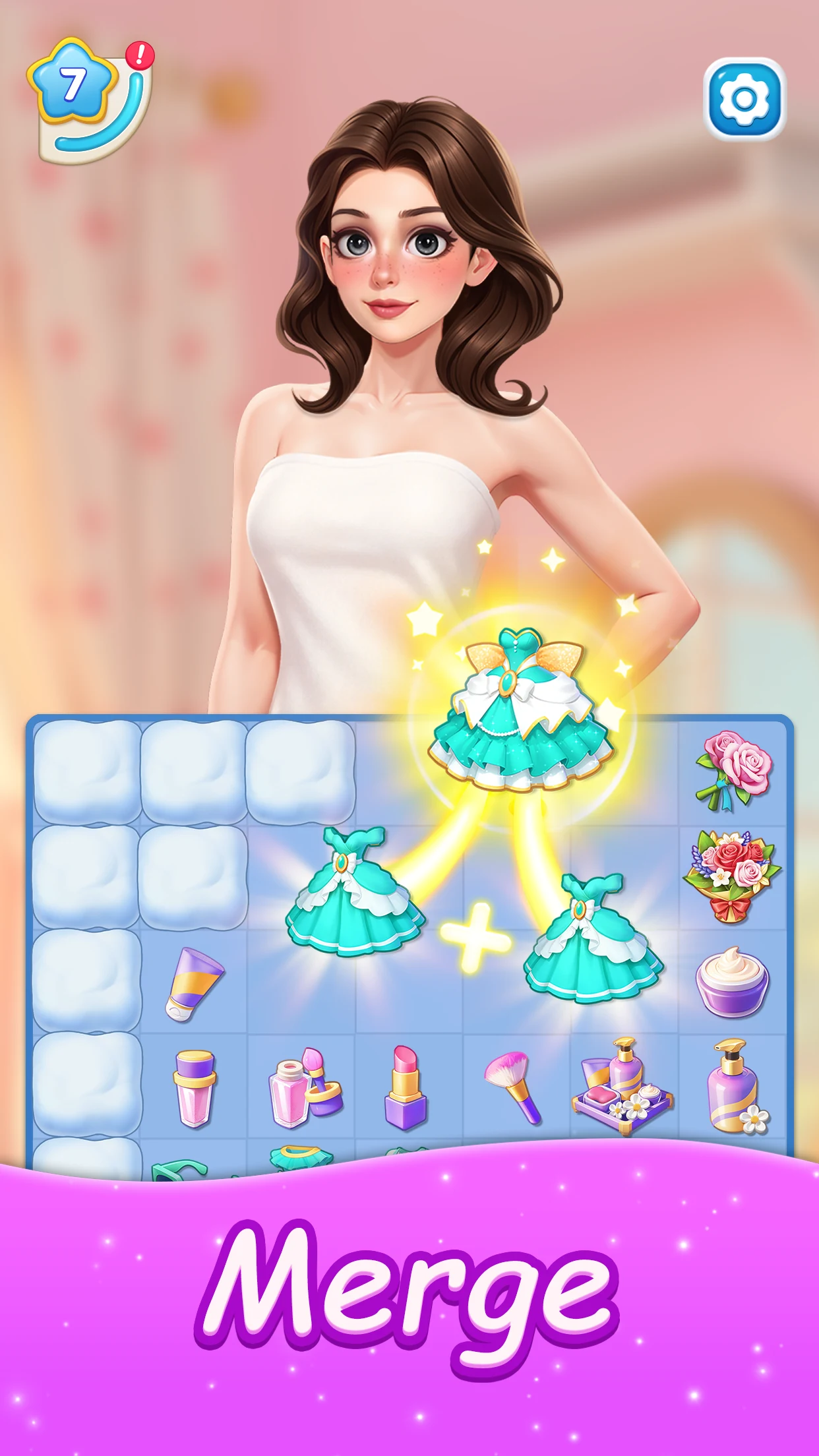 Merge Fashion: Romance Story screenshot